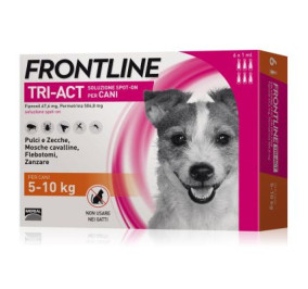 Frontline tri act 5-10 kg 6 fialette