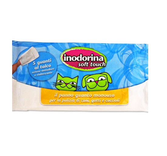 Inodorina soft toch 5 guanti al talco