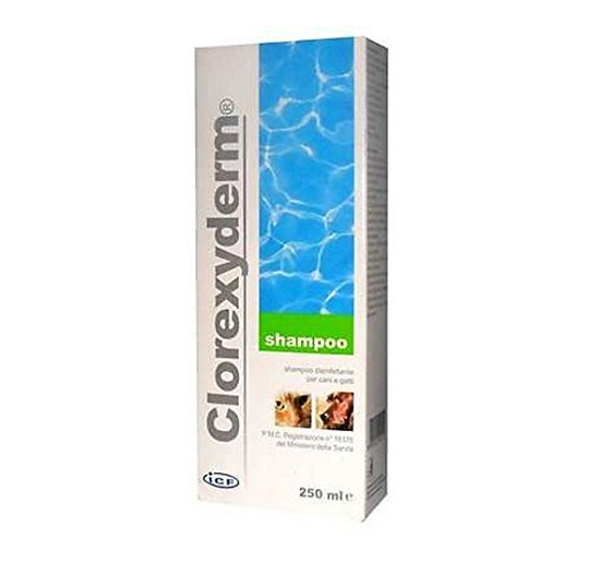 Clorexiderm shampoo 250 ml