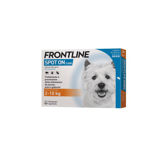 Frontline spoton 2-10kg 4 fialette