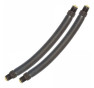 Coppia elastico nero per powerfull d. 16*22