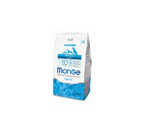 Monge all breeds adult light salmone kg 2,5