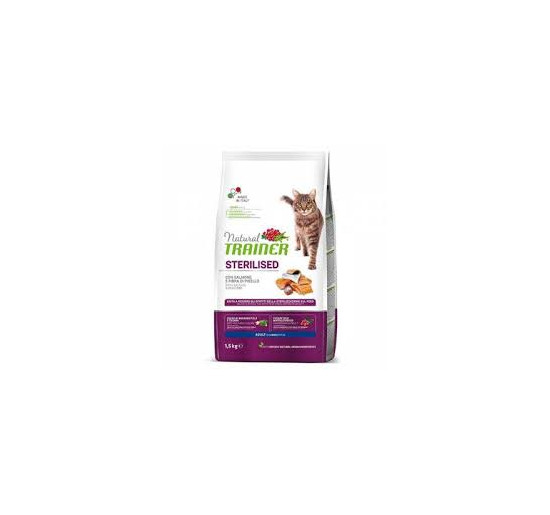 Natural trainer adult sterilizzato salmone gr 300