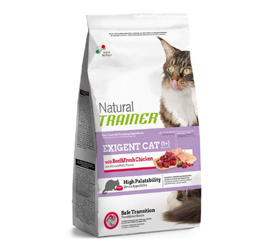 Natural trainer exigent con manzo e pollo frescho kg 1,5