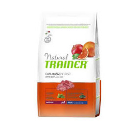 Natural trainer manzo e riso medium e maxi kg 3