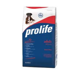 Prolife adult all breeds manzo e riso kg 3