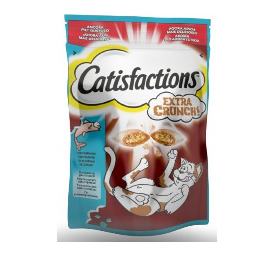 Mars catisfaction extra crunch con salmone gr 60