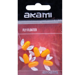 Akami fly floater 7*13 mm arancio