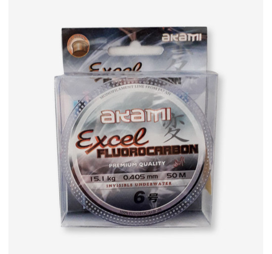 Akami excel fluorocarbon mt 50 diametro 0,165