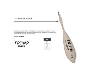 Trend beach bomb con astina bianco gr 100