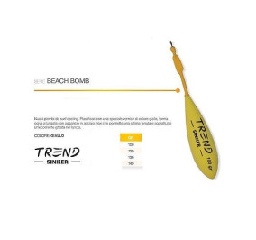 Trend beach bomb con astina giallo gr 120