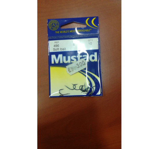 Mustad serie 496 numero 8