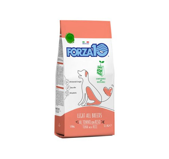 Forza 10 light all breeds tonno e riso kg 12,5