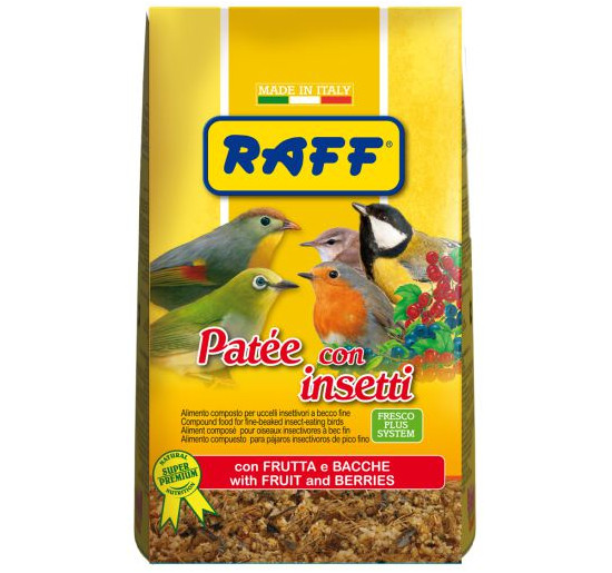 Raff patè con insetti con frutta e bacche gr 400