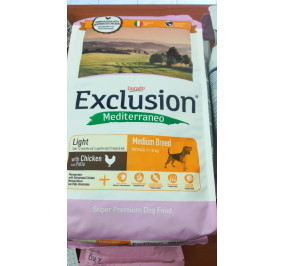 Exclusion medium light pollo kg 3