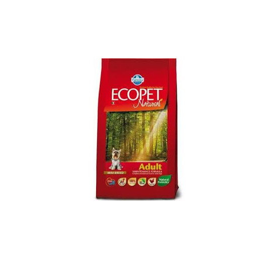 Ecopet natural mini pollo kg 12