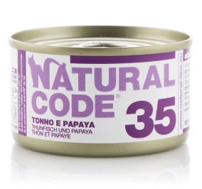 Natural code tonno e papaya gr 85