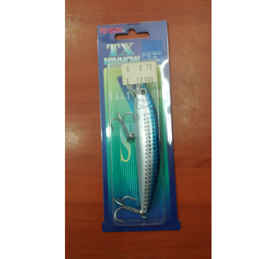 Yo zuri tx minnow floating mis 105mm gr 16