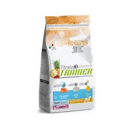 Fitness 3 trainer mini puppy salmone, riso e olio kg 2