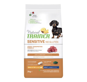 Natural trainer sensitive agnello e cereali integrali gr 800