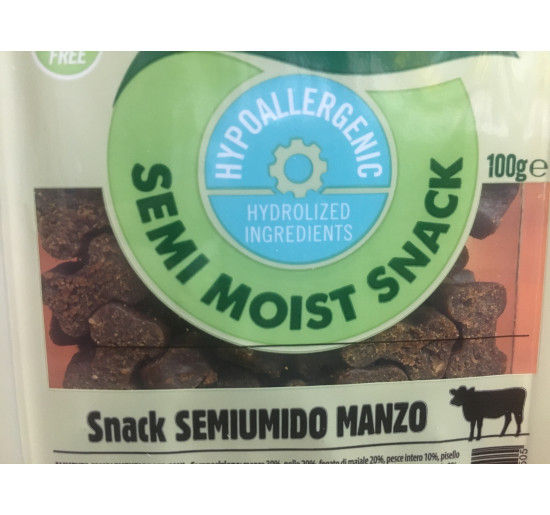 Oasy semiumido manzo 100 gr