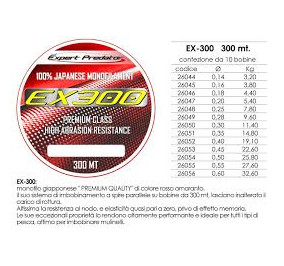 Expert predator ex 300 mt 300 diametro 0,50