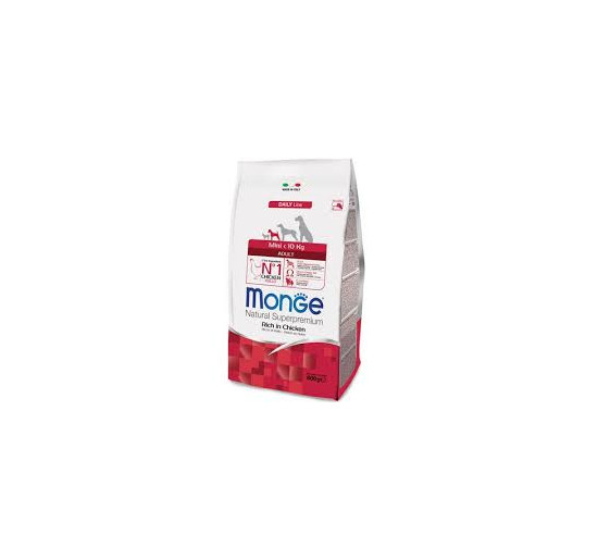 Monge mini adult pollo kg 7,5