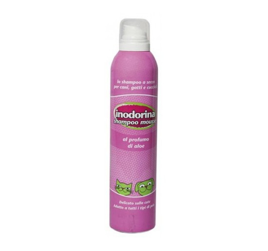 Inodorina shampoo mousse aloe 300 ml