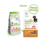 Natural trainer sensitive small e toy maiale e cereali integrali kg 2