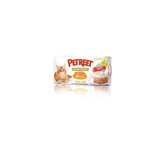 Petreet tonno e riso 2*150 gr