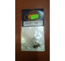 Lineaeffe hook W/ white feather mis. 2/0