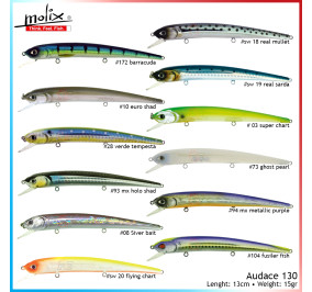 Molix audace 130 cm 13 gr 15 col. 03