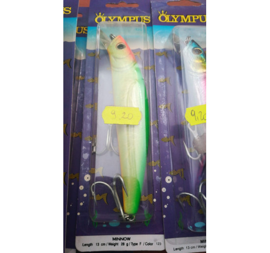 Olympus minnow mis 13 cm gr 28 col. 123