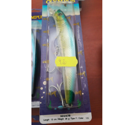 Olympus minnow mis 13 cm gr 28 col. 125