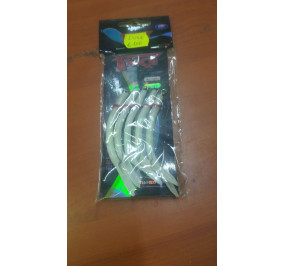 Take eel lures cm 10 gr 2,3 col. bianco pz 5