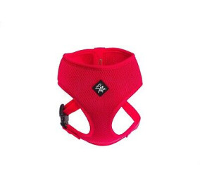 Leo pet pettorina traspirante col. rossa tg. M mis. 41-48 cm