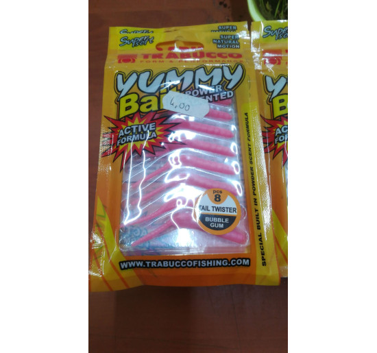 Trabucco yummy bait pz 8 col. bubble gum