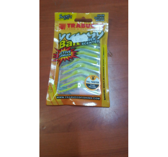 Trabucco yummy bait pz 8 col. fluo yellow