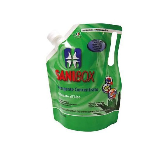 Sanibox detergente concentrato aloe 1000ml