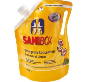 Sanibox detergente concentrato limone 1000ml