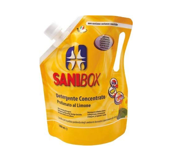 Sanibox detergente concentrato limone 1000ml