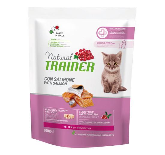 Trainer kitten salmone kg1,5