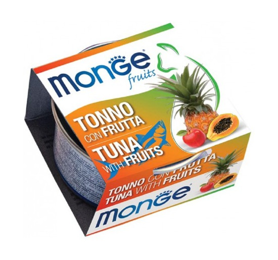 Monge fruits gr 80 con tonno con frutta