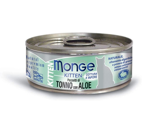 Monge kitten tonno con aloe gr 80