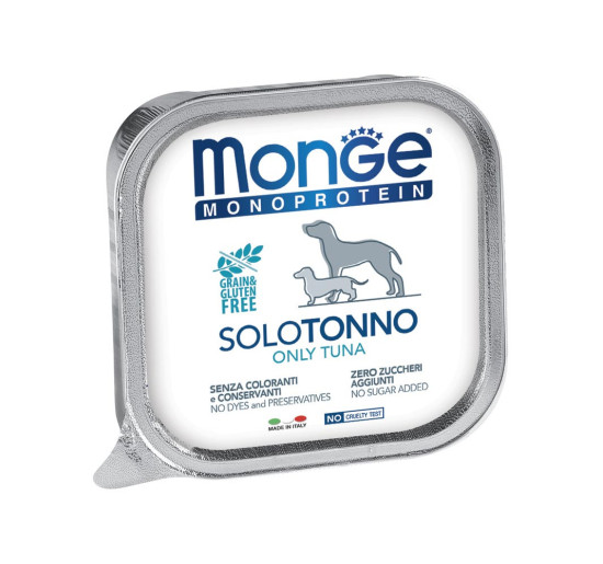 Monge monoproteico solo tonno gr 150