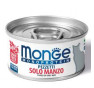 Monge monoprotein pezzetti solo manzo gr 80