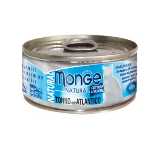 Monge natural tonno dell' atlantico gr 80