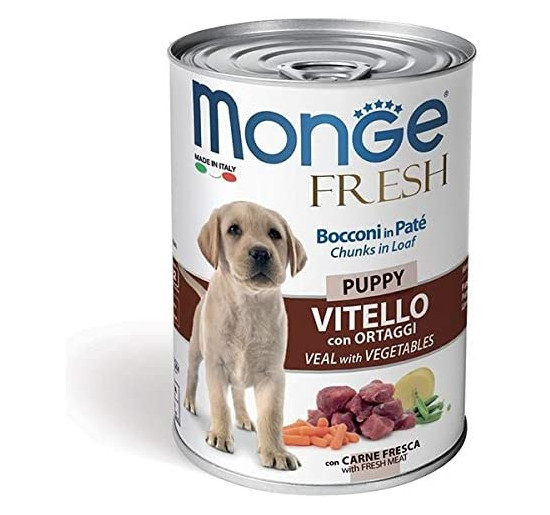 Monge fresh puppy vitello gr 400