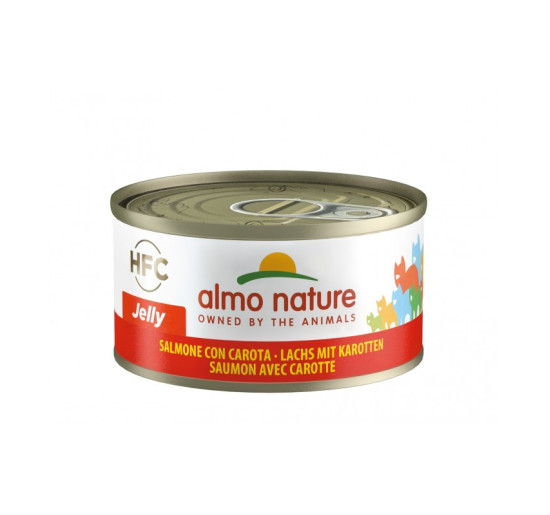 Almo nature HFC jelly salmone con carota gr 70