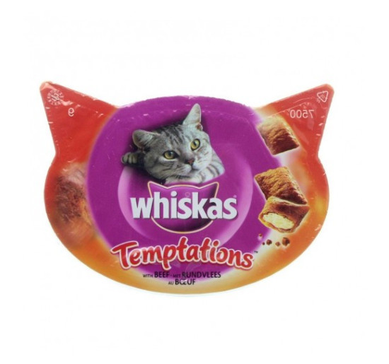 Whiskas temptation manzo gr 60